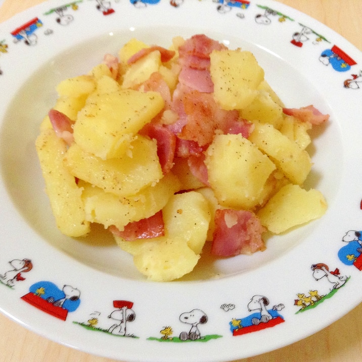 じゃがいも ベーコン炒め レシピ 作り方 By Youmi115 楽天レシピ